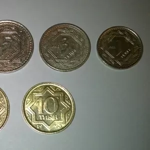 Продам монеты,  тенге 1993 года.