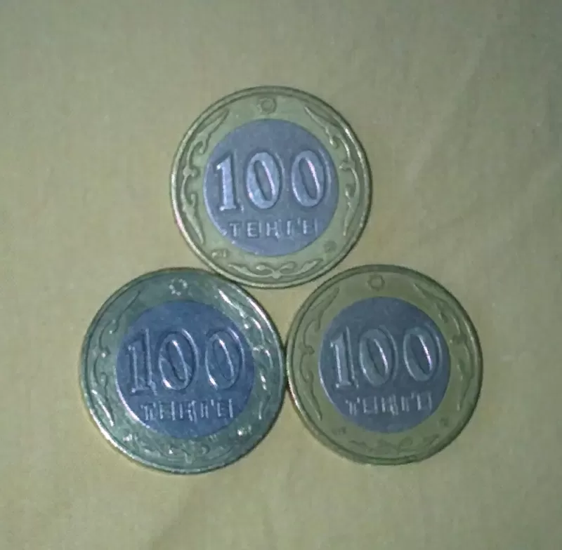 Продам в Актау! Редкие монеты 100 тенге. 2007 года. 2