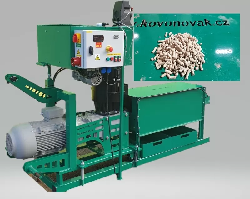 Пресс - грануляторы для овечьей шерсти BN 100W/BN400W /BN600(Чехия) 5