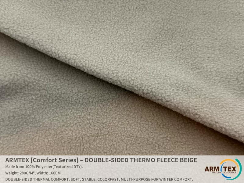 ARMTEX Comfort Series – Двусторонний Термофлис | БЕЖЕВЫЙ 2