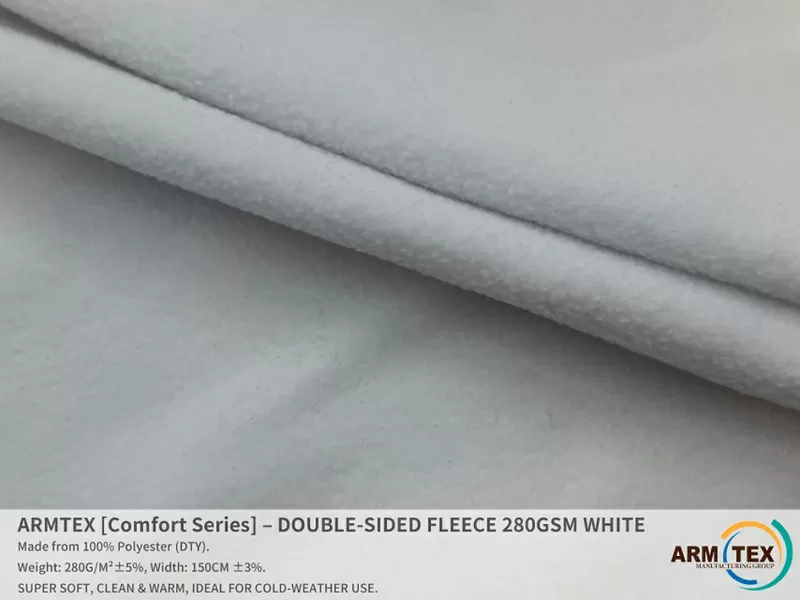  ARMTEX Comfort Series – Двусторонний Флис | БЕЛЫЙ 2
