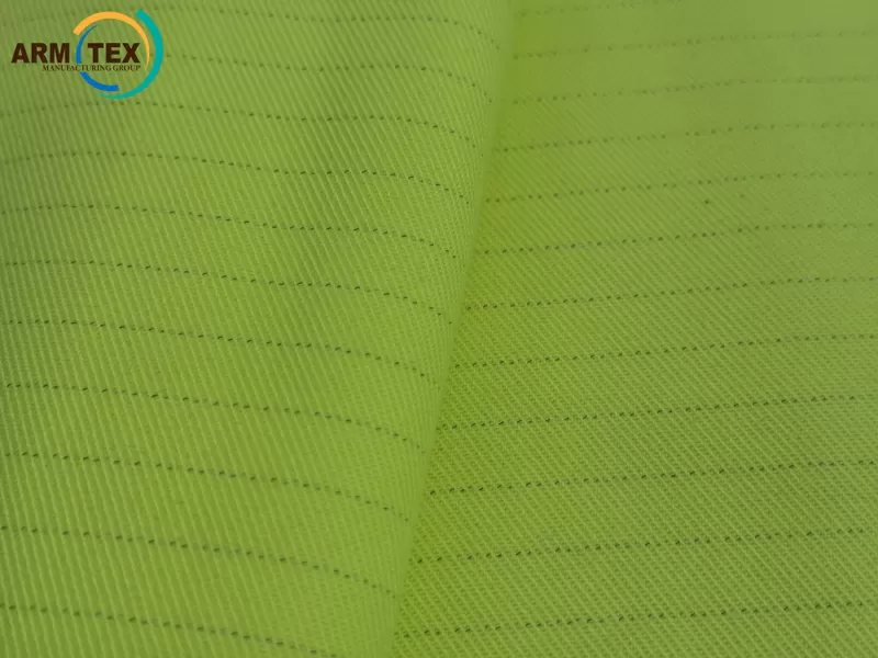 ARMTEX VIS-FR 340 STRONG – Огнестойкая Саржа 2/2  Сигнальный Жёлтый